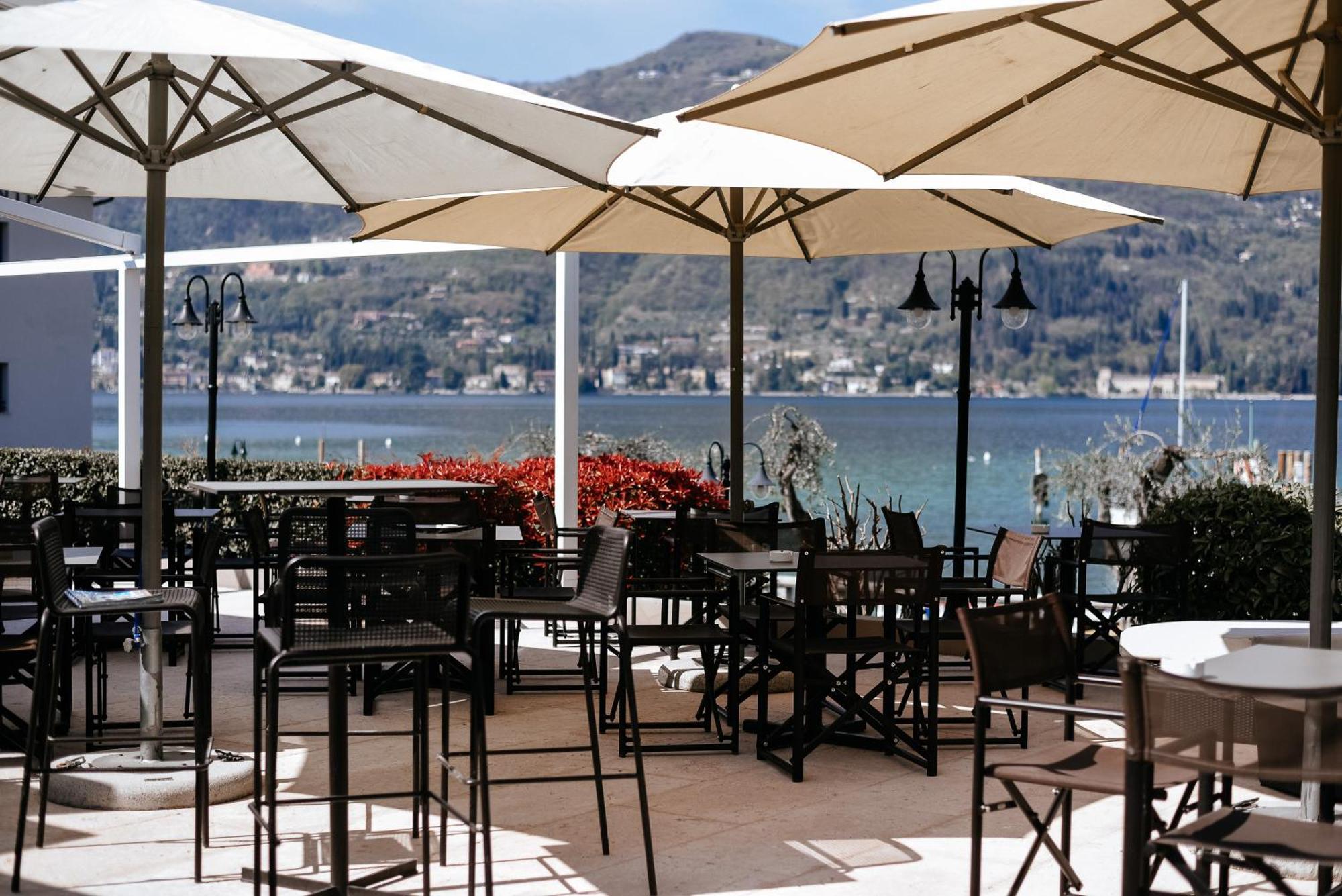 Bella Hotel & Restaurant With Private Dock For Mooring Boats San Felice del Benaco Exterior foto